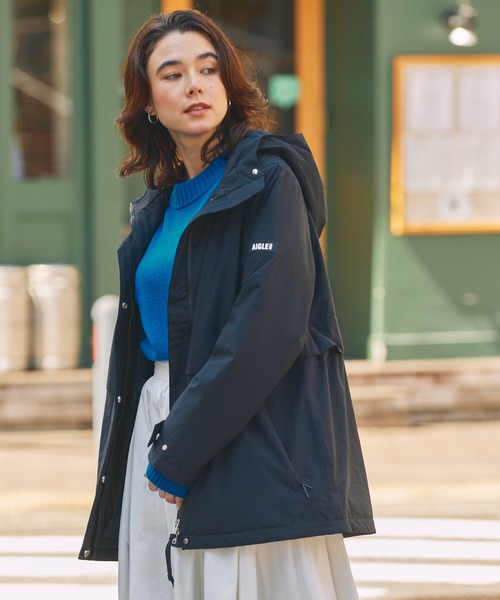 AIGLE(エーグル)の「透湿防水 Dupont Sorona中綿 インサレーション ジャケット(ダウンジャケット/コート・レディース・ブラック/ベージュ/ピンク・36/40/38)」の7枚目の写真
