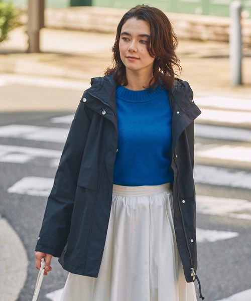 AIGLE(エーグル)の「透湿防水 Dupont Sorona中綿 インサレーション ジャケット(ダウンジャケット/コート・レディース・ブラック/ベージュ/ピンク・36/40/38)」の8枚目の写真