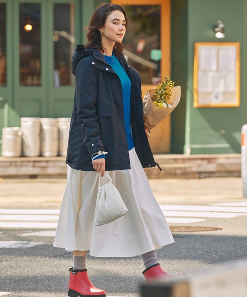 AIGLE(エーグル)の「透湿防水 Dupont Sorona中綿 インサレーション ジャケット(ダウンジャケット/コート・レディース・ブラック/ベージュ/ピンク・36/40/38)」の14枚目の写真