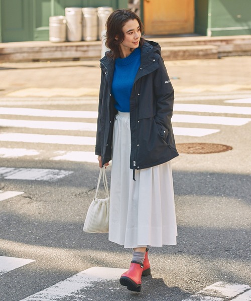 AIGLE(エーグル)の「透湿防水 Dupont Sorona中綿 インサレーション ジャケット(ダウンジャケット/コート・レディース・ブラック/ベージュ/ピンク・36/40/38)」の16枚目の写真