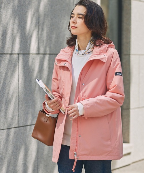 新品未使用タグ付　Tramando ノーカラージャケット /グラデーションピンク 新品未使用タグ付 Tramando ノーカラージャケット /グラデーションピンク