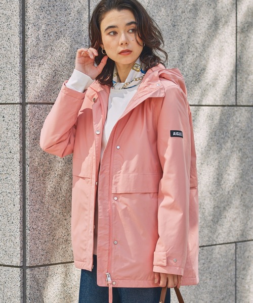 AIGLE(エーグル)の「透湿防水 Dupont Sorona中綿 インサレーション ジャケット(ダウンジャケット/コート・レディース・ブラック/ベージュ/ピンク・36/40/38)」の20枚目の写真