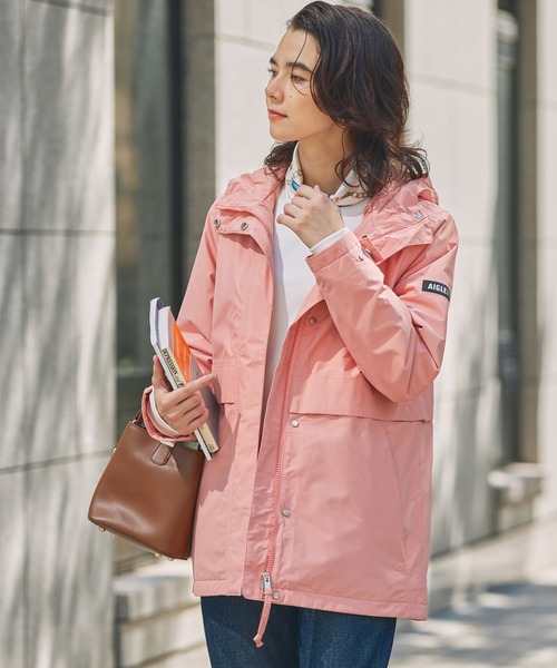 AIGLE(エーグル)の「透湿防水 Dupont Sorona中綿 インサレーション ジャケット(ダウンジャケット/コート・レディース・ブラック/ベージュ/ピンク・36/40/38)」の22枚目の写真