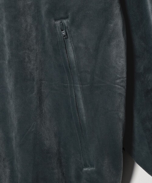 adidas Originals（アディダスオリジナルス）の「＜adidas Originals＞ファイヤーバード ベロア トラックトップ（ジャージ・メンズ・ダークグリーン/ダークブラウン/ダークグレー・L/XL/S/M）」の8枚目の写真