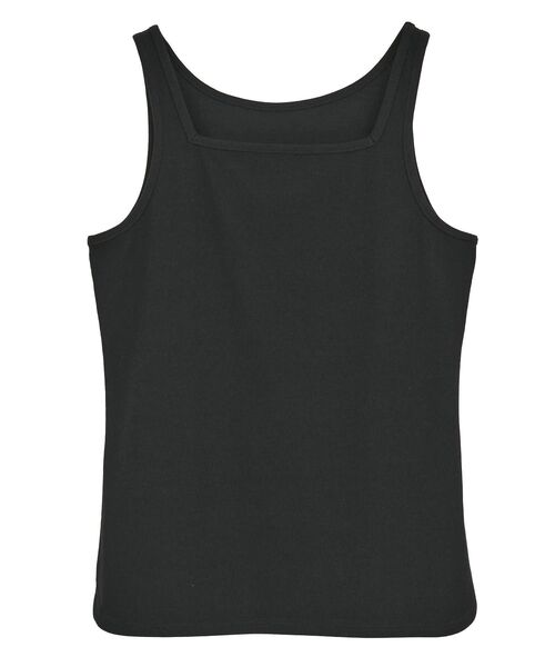 YECCA VECCA(イェッカヴェッカ)の「2wayスクエアリブタンクトップ(タンクトップ・レディース・アイボリー/ブラック/ブラウン・FREE)」の22枚目の写真