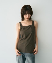 YECCA VECCA | 2wayスクエアリブタンクトップ(タンクトップ)