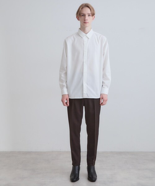 tk.TAKEO KIKUCHI(ティーケータケオキクチ)の「スマートシャツ/ビジカジ対応(シャツ/ブラウス・メンズ・ホワイト/ライトブルー/ネイビー・01/02/03/04)」の6枚目の写真