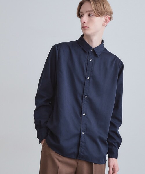 tk.TAKEO KIKUCHI(ティーケータケオキクチ)の「スマートシャツ/ビジカジ対応(シャツ/ブラウス・メンズ・ホワイト/ライトブルー/ネイビー・01/02/03/04)」の13枚目の写真