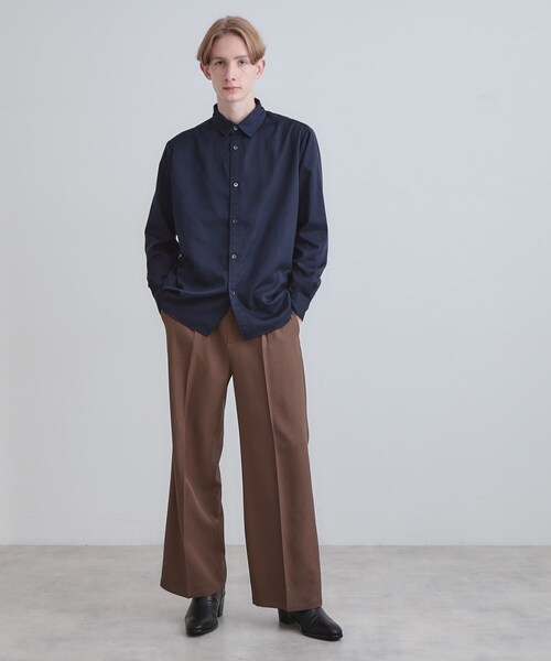 tk.TAKEO KIKUCHI(ティーケータケオキクチ)の「スマートシャツ/ビジカジ対応(シャツ/ブラウス・メンズ・ホワイト/ライトブルー/ネイビー・01/02/03/04)」の14枚目の写真