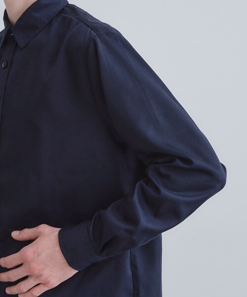 tk.TAKEO KIKUCHI(ティーケータケオキクチ)の「スマートシャツ/ビジカジ対応(シャツ/ブラウス・メンズ・ホワイト/ライトブルー/ネイビー・01/02/03/04)」の21枚目の写真