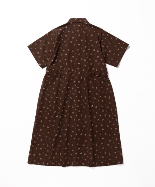 THOUSAND MILE（サウザンドマイル）の「[L's]SHORT SLEEVE SNAP OP NY/PU PRINT/ショートスリーブスナップワンピース プリント（ワンピース・レディース・ブラック系その他/ブラウン系その他/レオパード・FREE）」の17枚目の写真