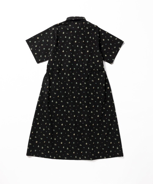 THOUSAND MILE（サウザンドマイル）の「[L's]SHORT SLEEVE SNAP OP NY/PU PRINT/ショートスリーブスナップワンピース プリント（ワンピース・レディース・ブラック系その他/ブラウン系その他/レオパード・FREE）」の18枚目の写真