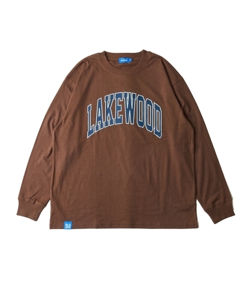 GLAZOS（グラソス）の「ビッグカレッジフロントプリント長袖Tシャツ（Tシャツ/カットソー・キッズ・ネイビー/ブラウン/ホワイト/ライトグレー・LL/L/S/M）」の10枚目の写真