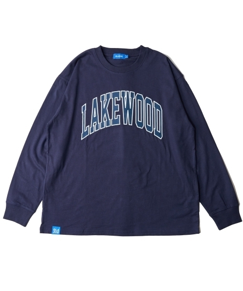 GLAZOS（グラソス）の「ビッグカレッジフロントプリント長袖Tシャツ（Tシャツ/カットソー・キッズ・ネイビー/ブラウン/ホワイト/ライトグレー・LL/L/S/M）」の12枚目の写真