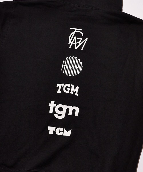 TANGRAM（タングラム）の「ZOZOTOWN限定 TANGRAM LOGO STACK  HOODIE（パーカー・メンズ・アッシュグレー/ブルー/ブラック・M/L/XL）」の12枚目の写真