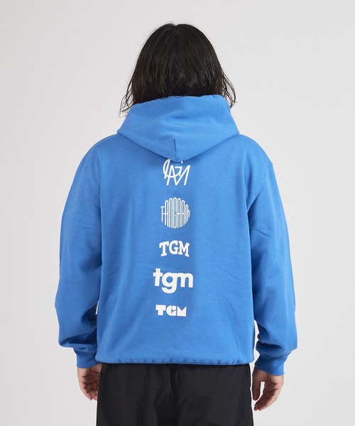 TANGRAM（タングラム）の「ZOZOTOWN限定 TANGRAM LOGO STACK  HOODIE（パーカー・メンズ・アッシュグレー/ブルー/ブラック・M/L/XL）」の16枚目の写真