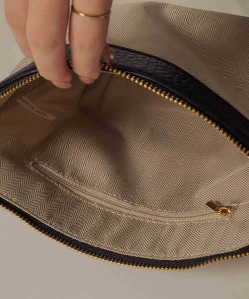 NEUNA(ヌナ)の「Grainy bag(トートバッグ・レディース・ベージュ/グレイッシュベージュ/ブラック・FREE)」の10枚目の写真