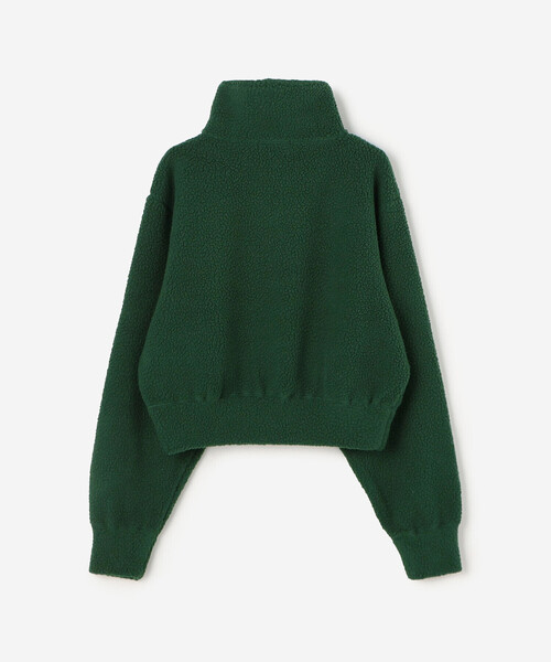 GYMPHLEX(ジムフレックス)の「Gymphlex | フリース ハーフジッププルオーバー WOMEN(Tシャツ/カットソー・レディース・ブラック/グリーン・14)」の13枚目の写真