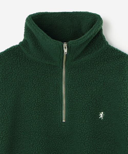 GYMPHLEX(ジムフレックス)の「Gymphlex | フリース ハーフジッププルオーバー WOMEN(Tシャツ/カットソー・レディース・ブラック/グリーン・14)」の12枚目の写真