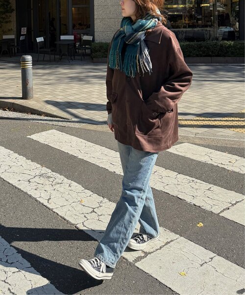 LBC(エルビーシー)の「チェックカラーマフラー(マフラー・レディース・サックスブルー/ブルー/ブラック/レッド・FREE)」の21枚目の写真