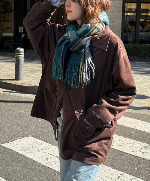 LBC(エルビーシー)の「チェックカラーマフラー(マフラー・レディース・サックスブルー/ブルー/ブラック/レッド・FREE)」の3枚目の写真