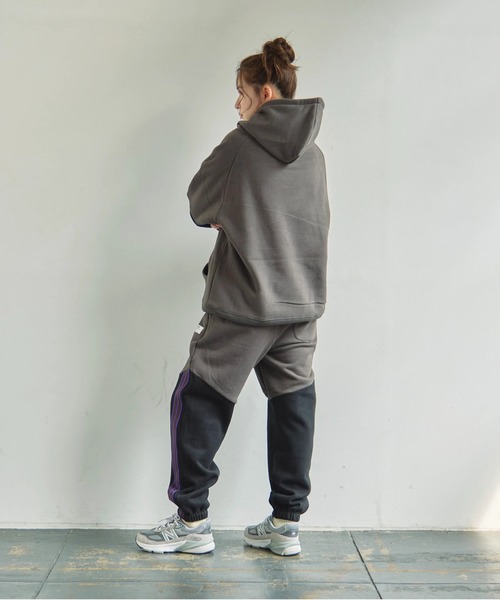 go slow caravan（ゴースローキャラバン）の「Duckster/ダックスター　バイカラーストライプパンツ（その他パンツ・メンズ・チャコールグレー/グリーン/ライトグレー・X-LARGE/MEDIUM/LARGE）」の19枚目の写真