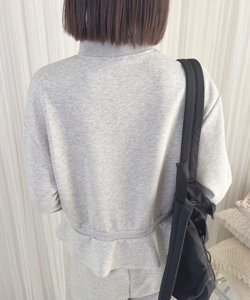 frunco(フランコ)の「【ZOZO限定】スエットセットアップ(スウェット・レディース・グレー・MEDIUM)」の11枚目の写真