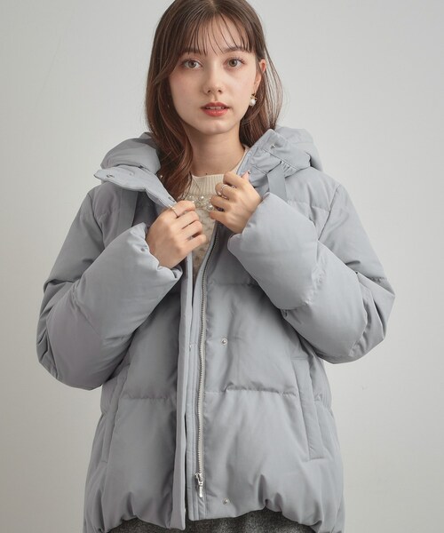 HAUNT ダウンジャケット　グレージュ　38 HAUNT ダウンジャケット グレージュ 38 - メルカリ