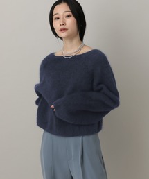 A part by | 【前後2WAY】フォックスカシミヤウールラメVネックプルオーバー(ニット/セーター)