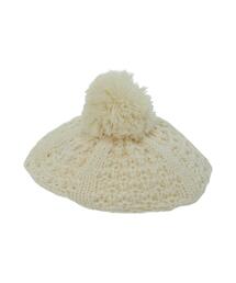 ニットベレー帽