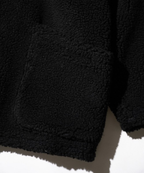 SUNNY  SPORTS（サニースポーツ）の「SUNNY SPORTS GOLF / サニースポーツゴルフ NOTCH COLLAR 2B RAGLAN JACKET フリース ボア 2ボタン ラグラン ジャケット（テーラードジャケット・メンズ・ブラック/ブラック系その他/サンドベージュ・MEDIUM/LARGE）」の20枚目の写真