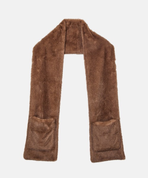 セール】フェイクミンクスカーフ / Faux Mink Scarf（ストール