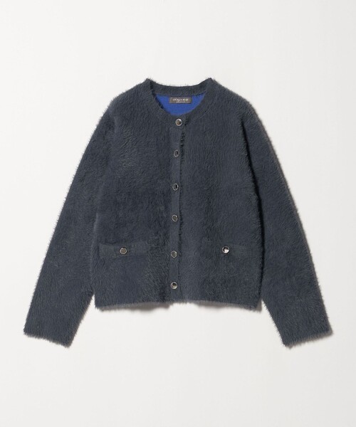 セール】ダブルフェイス フェザー カーディガンジャケット ＜A DAY IN