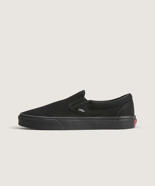 VANS(バンズ)の「クラシック スリッポン / U CLASSIC SLIP-ON VN000EYEBKA1(スリッポン・メンズ・ブラック×ブラック・9.5)」の1枚目の写真