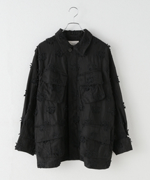 crinkle crinkle crinkle | 【crinkle crinkle crinkle/クリンクルクリンクルクリンクル】EMB MILITARY SH(ブルゾン)