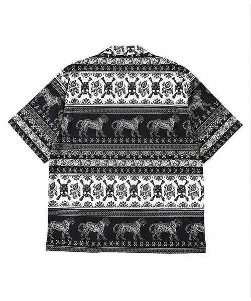 ROEN（ロエン）の「ETHNIC HALF SLEEVE SH（シャツ/ブラウス・メンズ・ブラック・LARGE/X-LARGE/XX-LARGE）」の2枚目の写真