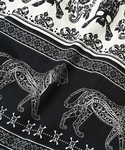 ROEN（ロエン）の「ETHNIC HALF SLEEVE SH（シャツ/ブラウス・メンズ・ブラック・LARGE/X-LARGE/XX-LARGE）」の5枚目の写真