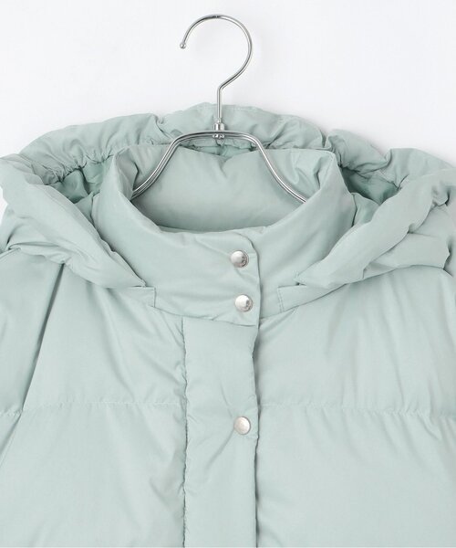 mezzo piano Junior（メゾピアノジュニア）の「【人気商品再入荷】【直営店で取り扱い無し】【WILL CYCLE DOWN】ショートダウンブルゾン（ダウンジャケット/コート・キッズ・ライトブルー/ピンク・L:160cm/M:150cm/S:140cm）」の4枚目の写真