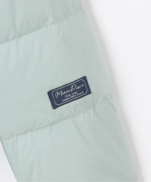 mezzo piano Junior（メゾピアノジュニア）の「【人気商品再入荷】【直営店で取り扱い無し】【WILL CYCLE DOWN】ショートダウンブルゾン（ダウンジャケット/コート・キッズ・ライトブルー/ピンク・L:160cm/M:150cm/S:140cm）」の8枚目の写真