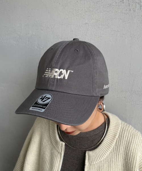 Americana/アメリカーナ] AMERCN 47クリーンナップ ブランドロゴ刺繍