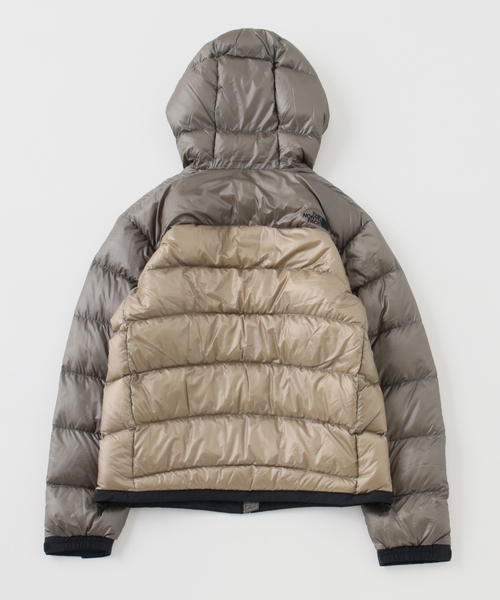THE NORTH FACE（ザノースフェイス）の「THE NORTH FACE / ザ ノースフェイス ACONCAGUA HOODIE / ND92554（ダウンジャケット/コート・メンズ・ベージュ/ブラック・SMALL/MEDIUM/LARGE）」の8枚目の写真