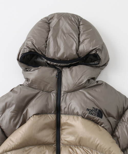 THE NORTH FACE（ザノースフェイス）の「THE NORTH FACE / ザ ノースフェイス ACONCAGUA HOODIE / ND92554（ダウンジャケット/コート・メンズ・ベージュ/ブラック・SMALL/MEDIUM/LARGE）」の7枚目の写真