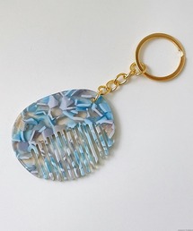 VIBGYOR（ヴィブジョー）の「pur chouchou/べっ甲 ミニコーム チャーム P4515（ヘアブラシ）」