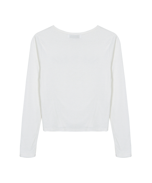 NICK&NICOLE（ニックアンドニコール）の「NICOLE PINTUCK SHIRRING TOP_IVORY（Tシャツ/カットソー・レディース・その他・FREE）」の6枚目の写真