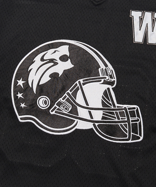 WKNDRS(ウィーキャンドース)の「GUARDIAN FOOTBALL JERSEY (BLACK)(Tシャツ/カットソー・レディース・その他・MEDIUM/LARGE/X-LARGE)」の6枚目の写真