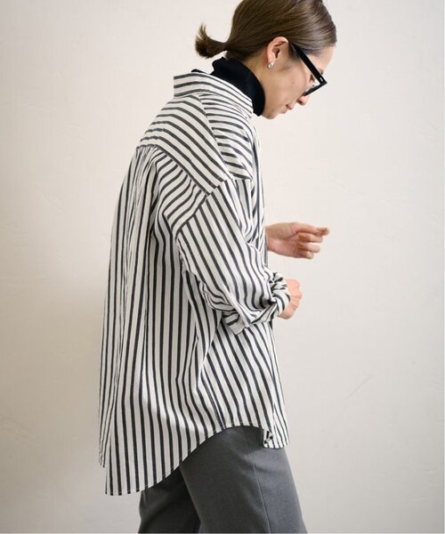 FRAMeWORK（フレームワーク）の「≪WEB限定 / 追加≫コットンストライプレギュラーカラーシャツ 2（シャツ/ブラウス・レディース・ホワイト系その他・FREE）」の16枚目の写真