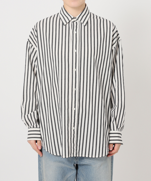 ≪WEB限定 / 追加≫コットンストライプレギュラーカラーシャツ 2