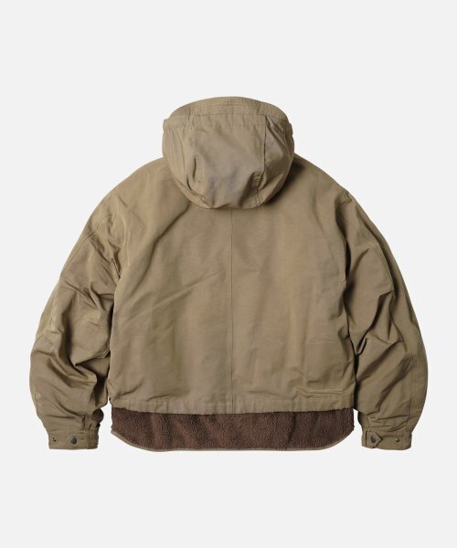 FRIZMWORKS(フリズムワークス)の「SMOCK HOODED PARKA 002 _ TAN(その他アウター・レディース・その他・SMALL/MEDIUM/LARGE/X-LARGE)」の3枚目の写真