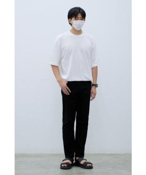 MUSINSA STANDARD（ムシンサスタンダード）の「テーパードクロップデニムパンツ[ブラック]（デニムパンツ・メンズ・その他・29/30/31/33/26/27/28/38/42/36/34/32）」の11枚目の写真