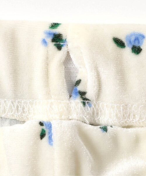 apres les cours(アプレレクール)の「【セットアップ可】ベロアフリルレギンス_ジュニア対応(その他パンツ・キッズ・グレー/ブラック/アイボリー・90/100/110/120/130/140)」の11枚目の写真